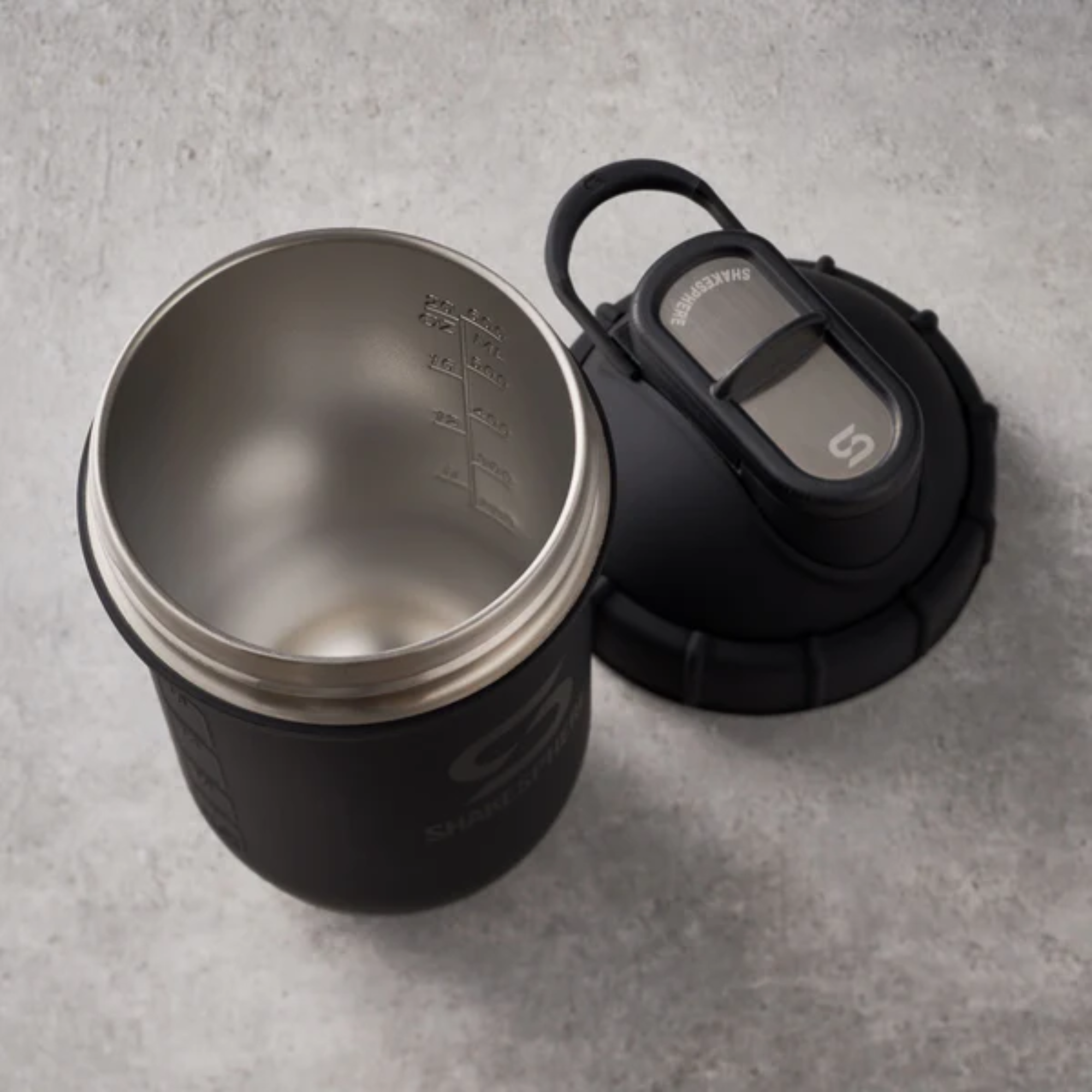 PRE ORDER - ShakeSphere Tumbler Steel - Matte Black