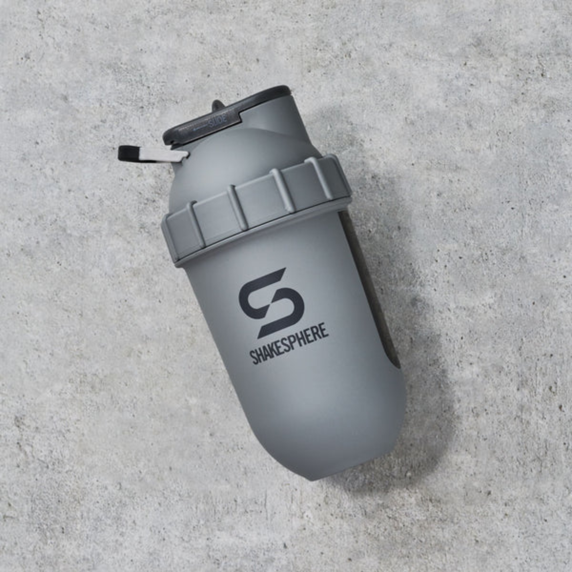 ShakeSphere Tumbler View - Matte Grey