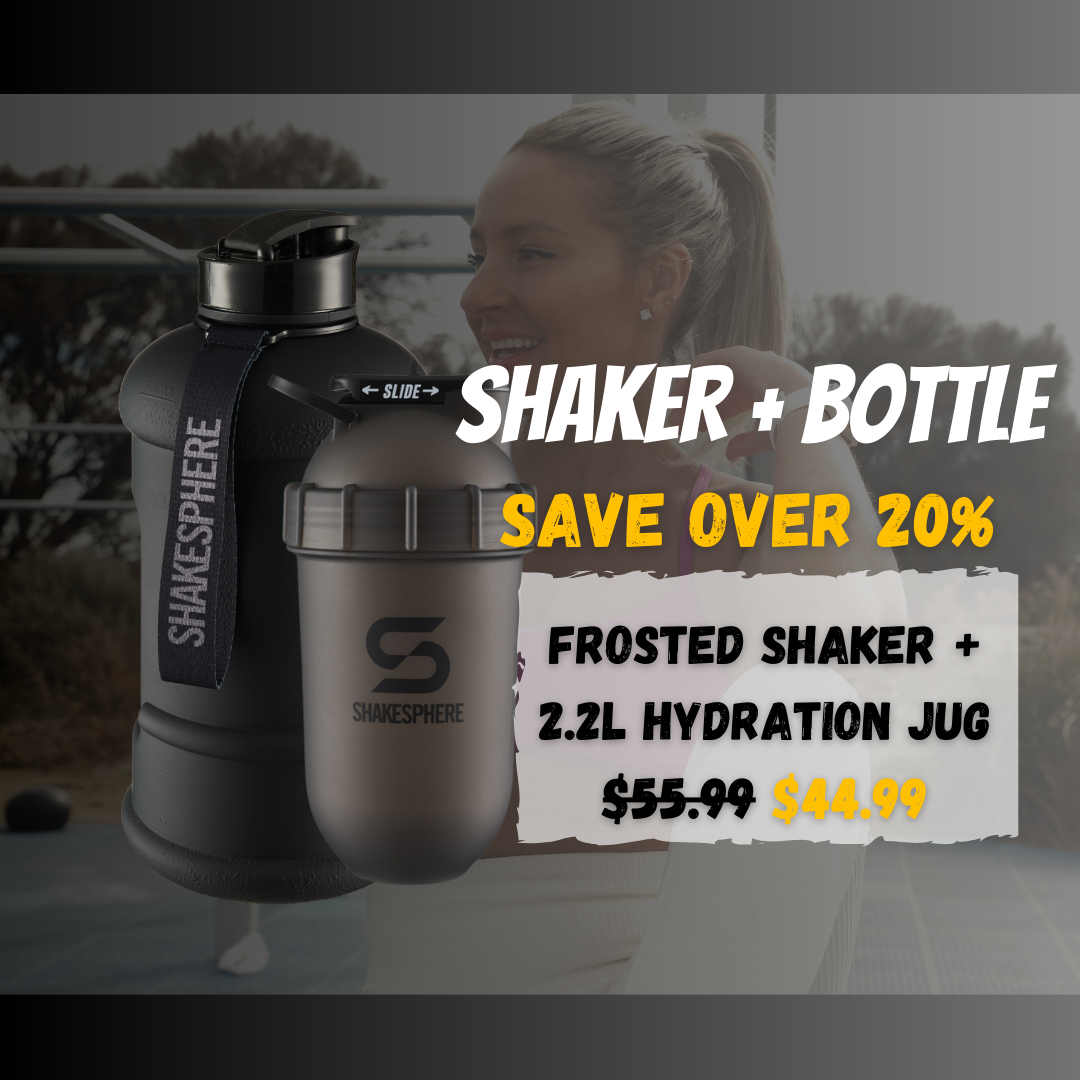 Frosted Black Original Tumbler + 2.2L Hydration Jug Bundle