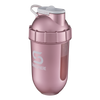 700mls ShakeSphere Tumbler View Rose Gold/White Logo/Clear Window