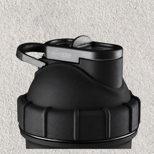 ShakeSphere Steel Lid - Matte Black