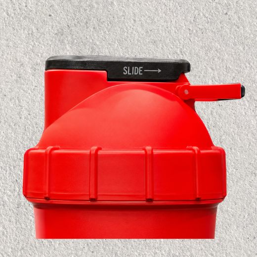 ShakeSphere Matte Red Lid Ombre