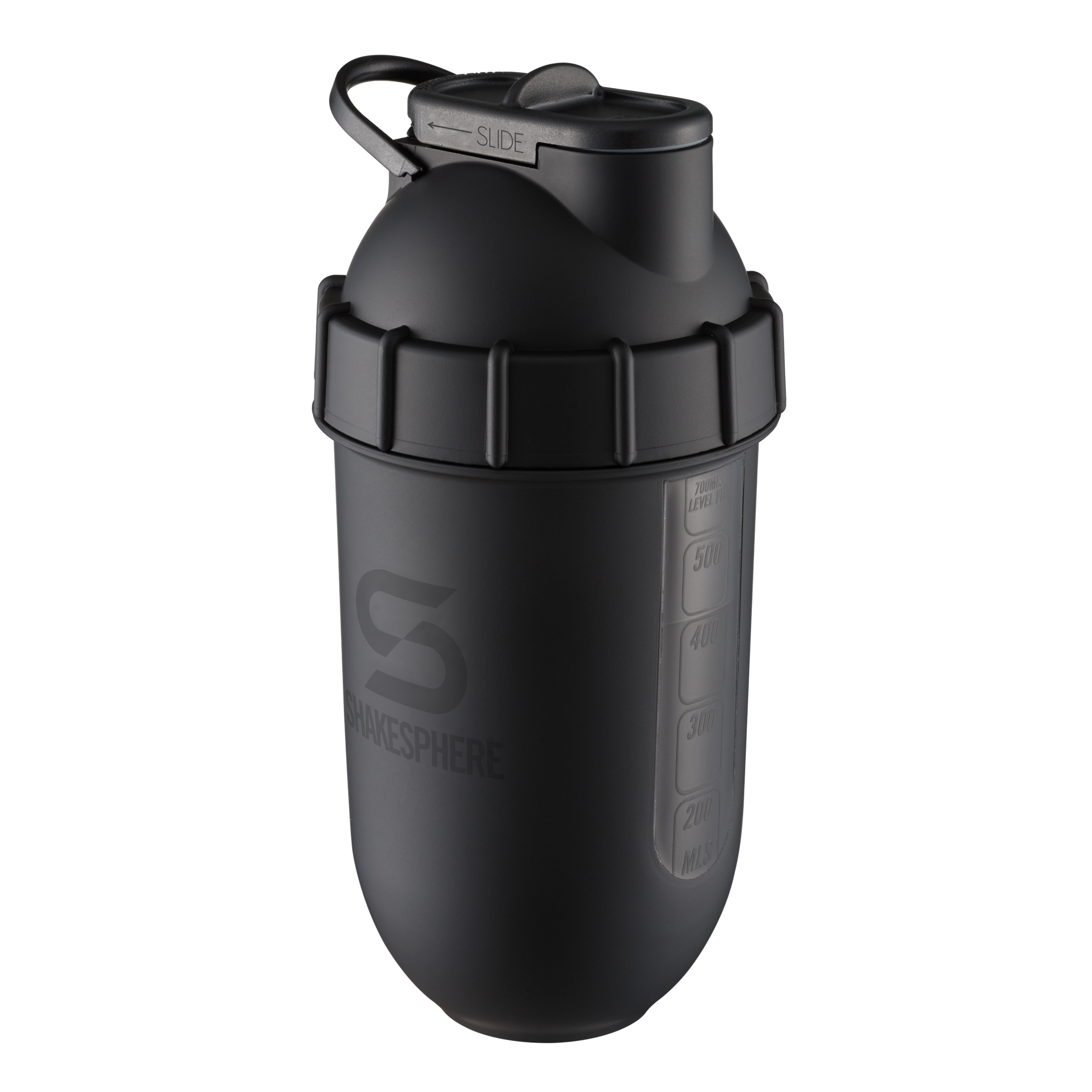 700mls ShakeSphere Tumbler View Matte Black/Black Window