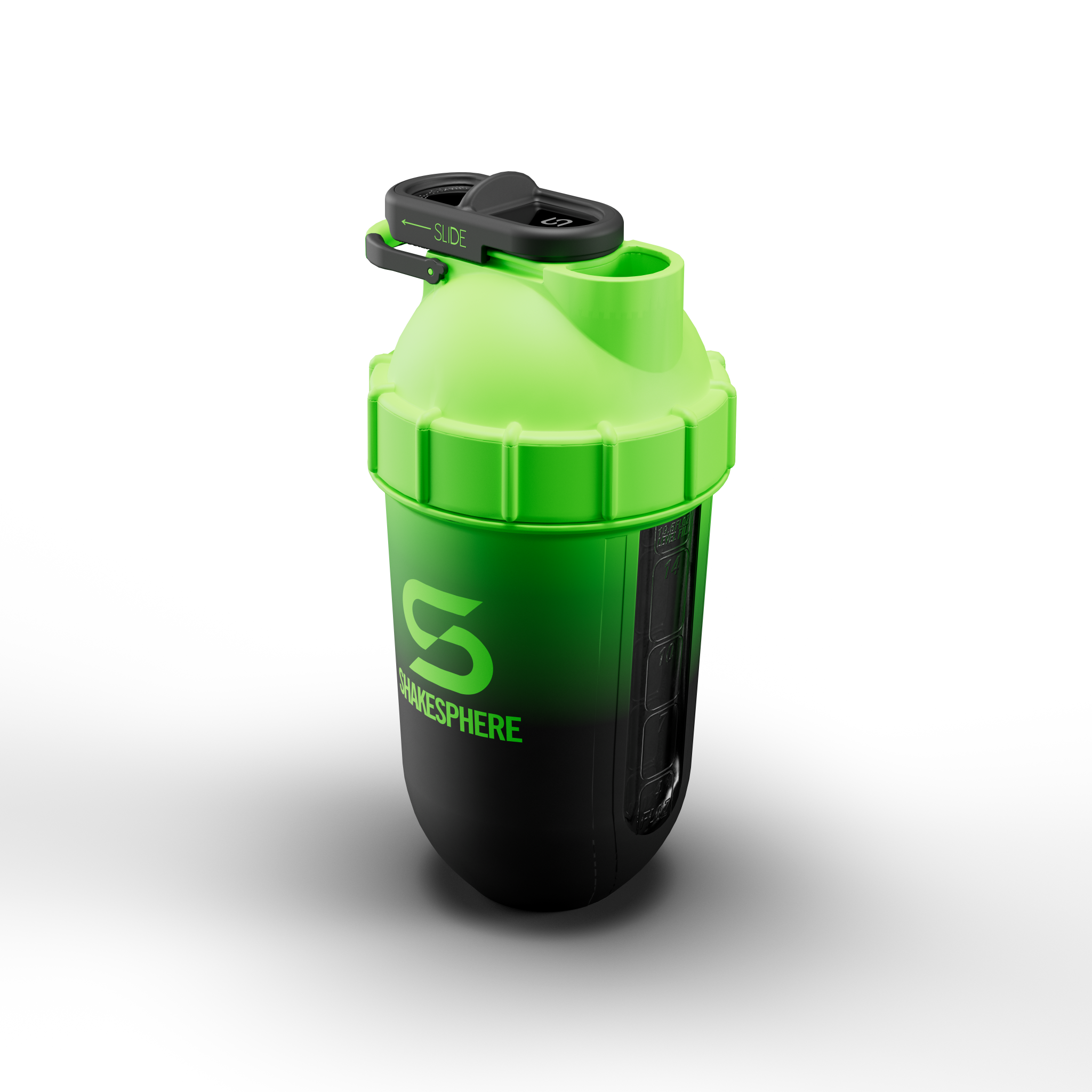 ShakeSphere Tumbler View Shaker Ombre Green Limited Edition