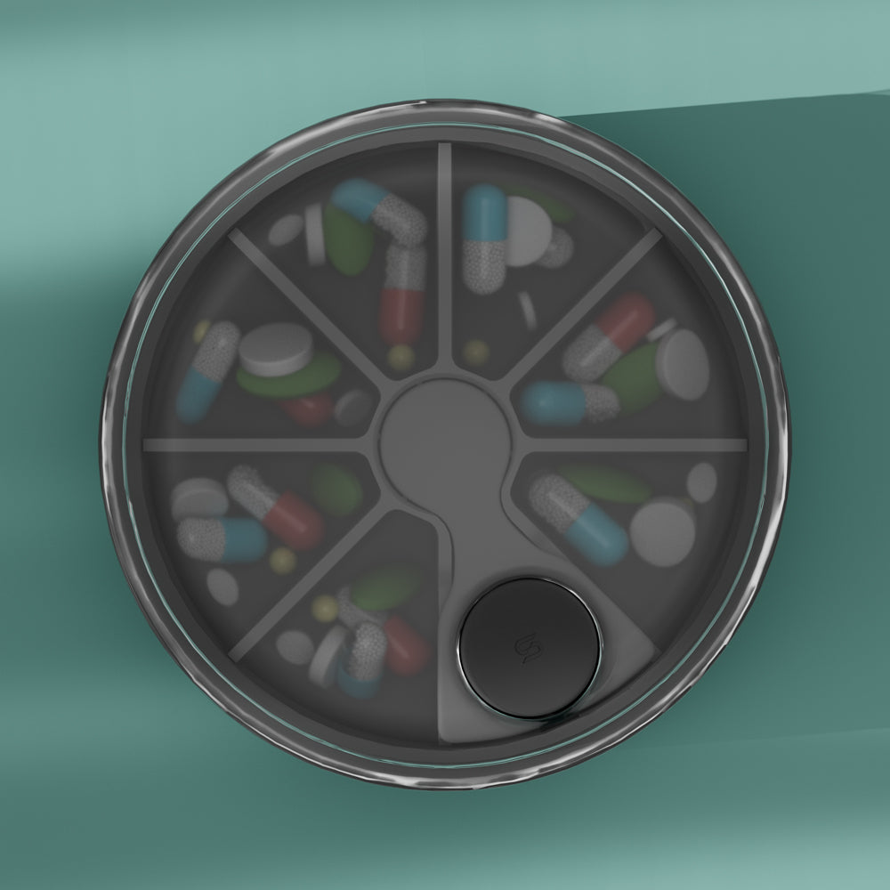 Magnetic Pill Storage 2 UNITS PACK