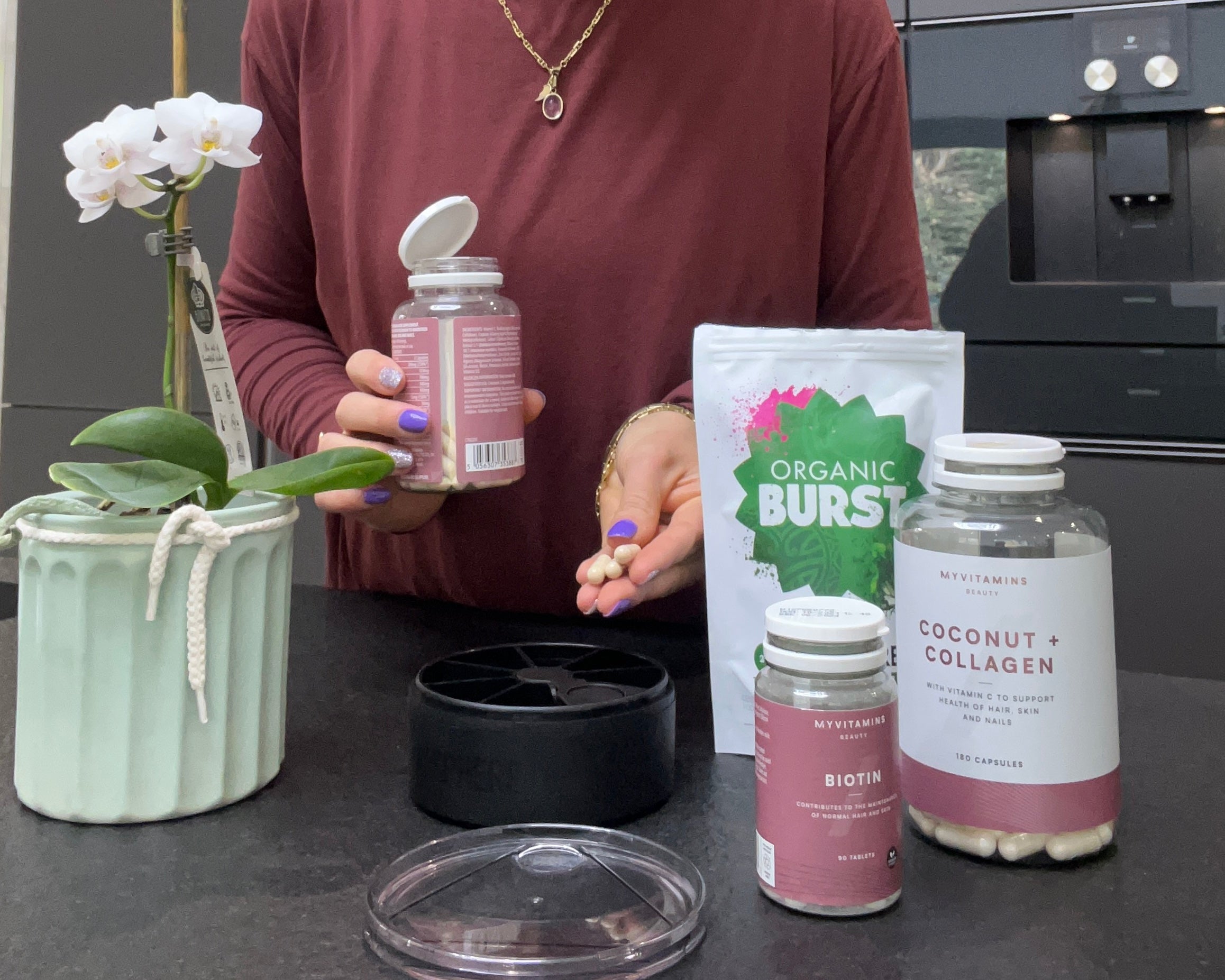 Magnetic Pill Storage 2 UNITS PACK