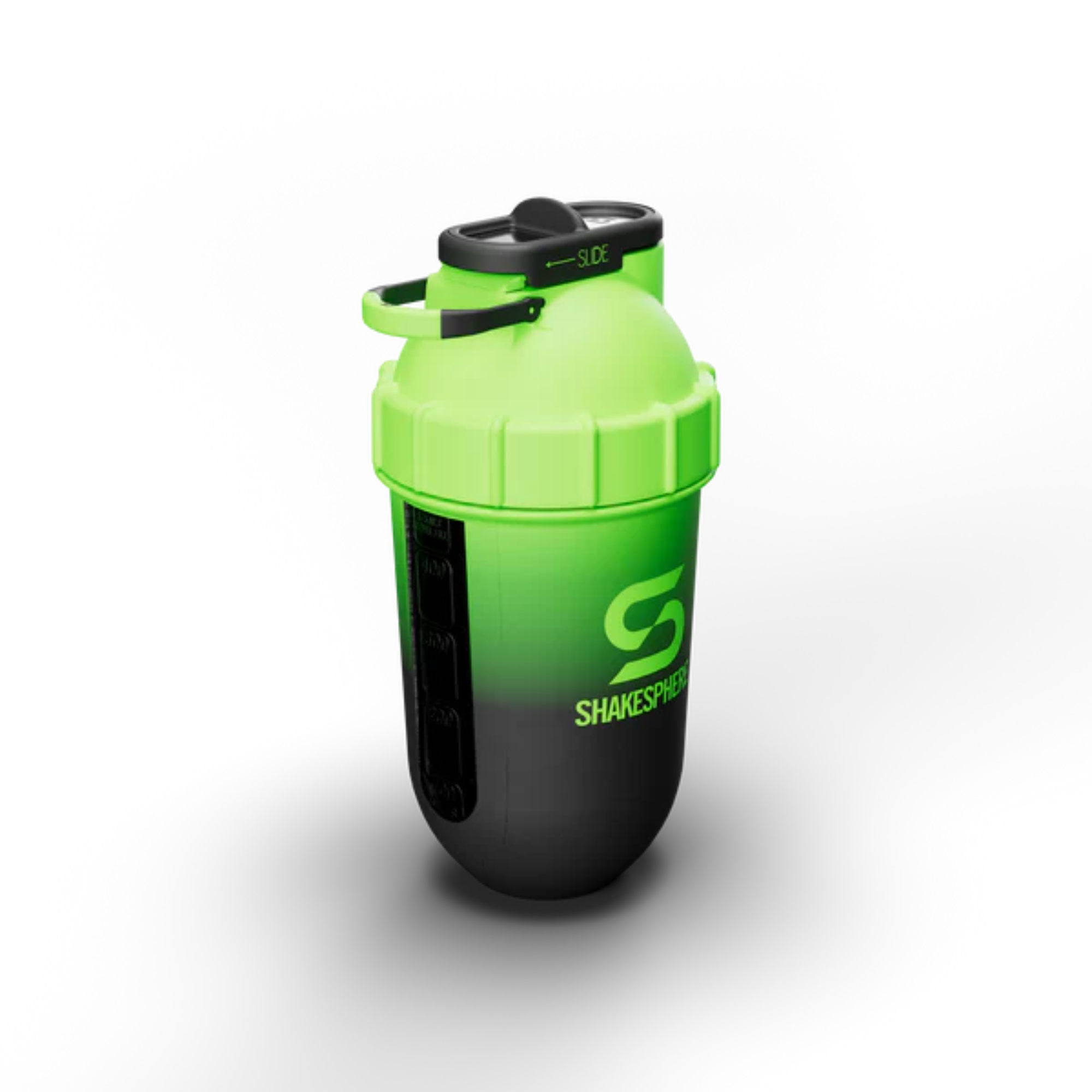 ShakeSphere Tumbler View - Ombre Green