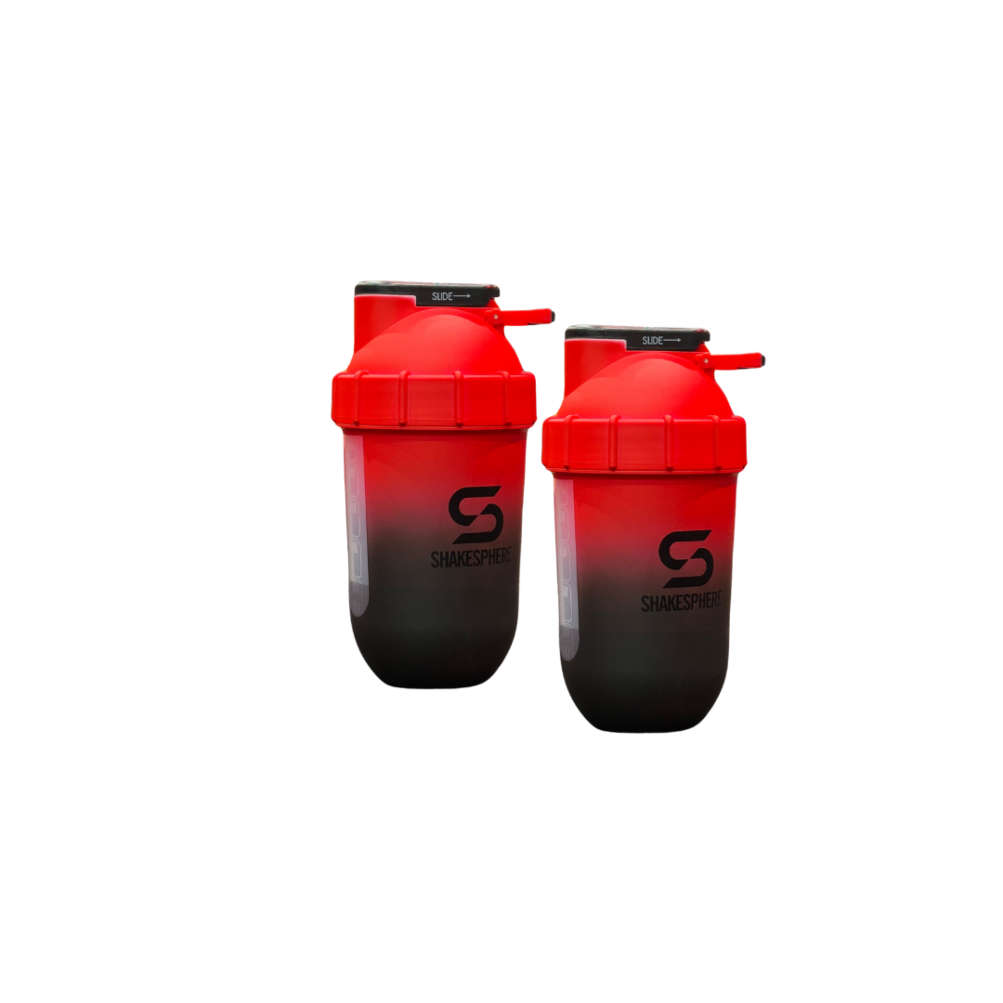 2X Limited Edition Ombre Red View Shakers