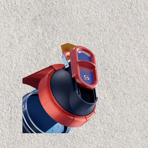 ShakeSphere Superman Mini Steel Slide Cap