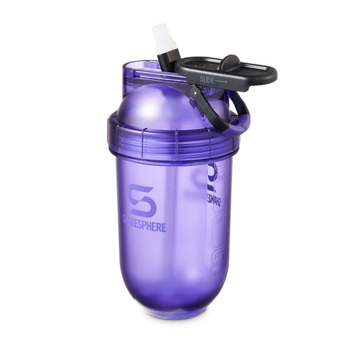 ShakeSphere Flip Straw Mini Bottle Tritan Purple