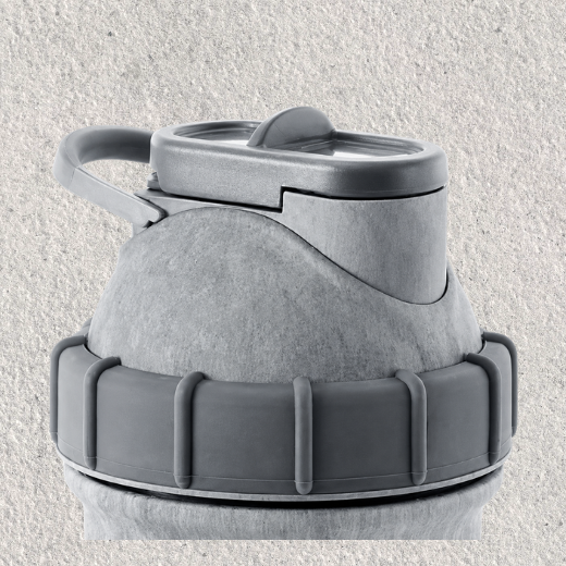 ShakeSphere Steel Lid - Concrete
