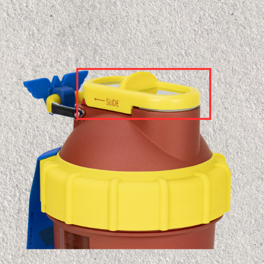 ShakeSphere Wonder Woman Tritan Slide Cap