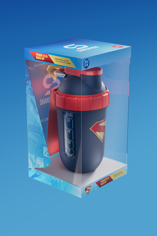 PRE ORDER - SUPERMAN LTD ED 700mls ShakeSphere Tumbler Tritan