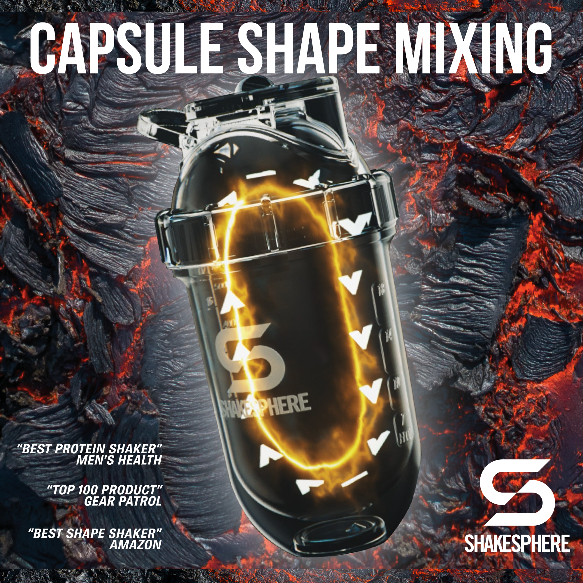 ShakeSphere Tumbler Steel - Copper