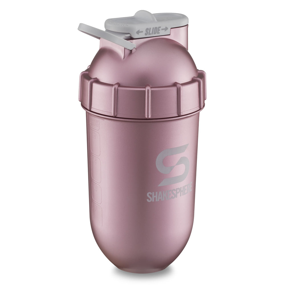 ShakeSphere Tumbler Original - Rose Gold/White