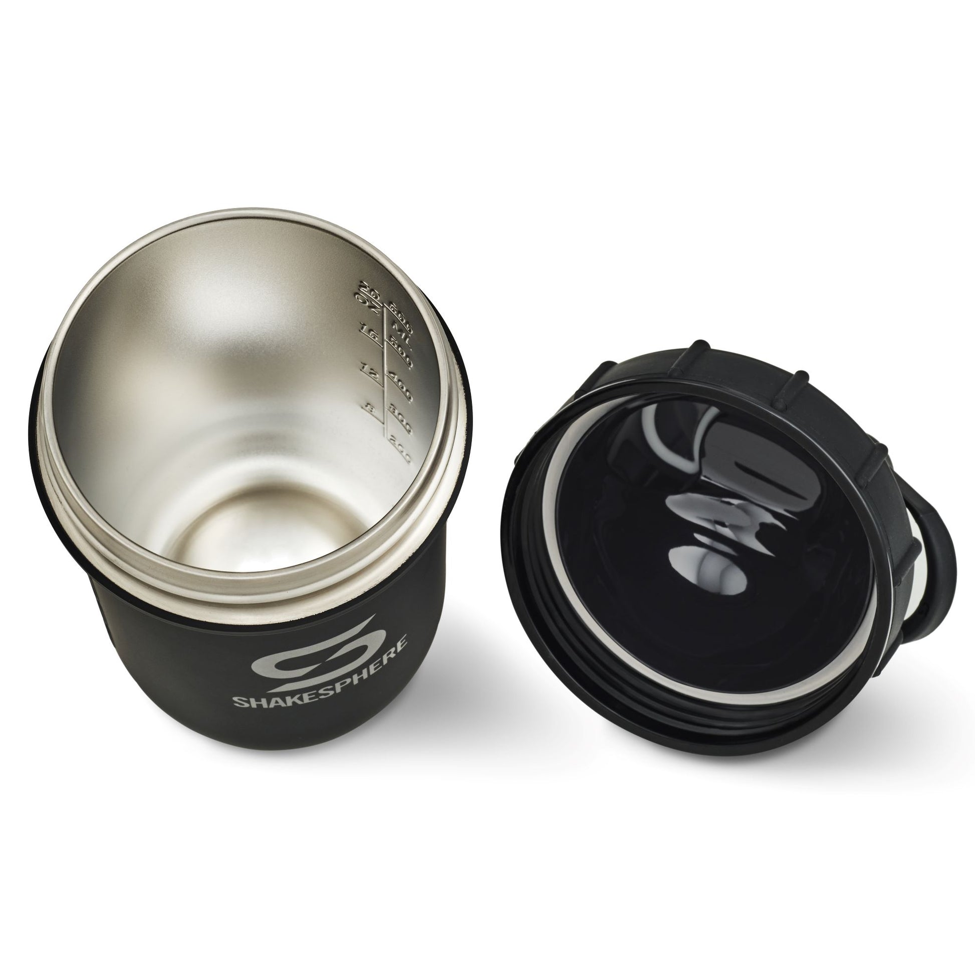 PRE ORDER - 700mls ShakeSphere Tumbler Double Wall Steel Matte Black