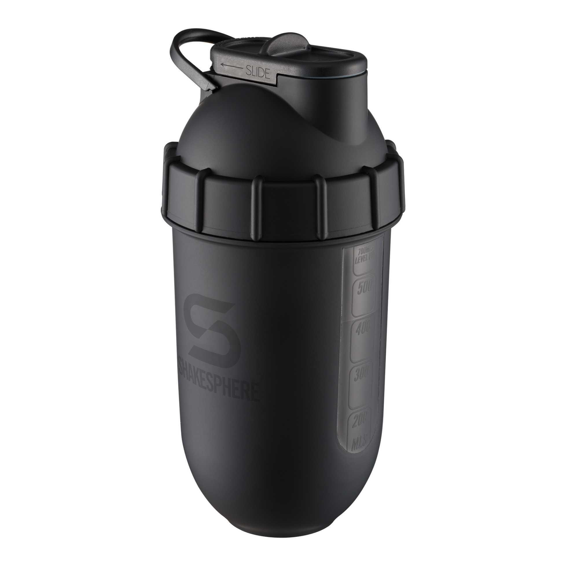Pre Order - 700mls ShakeSphere Tumbler View Matte Black/Black Window