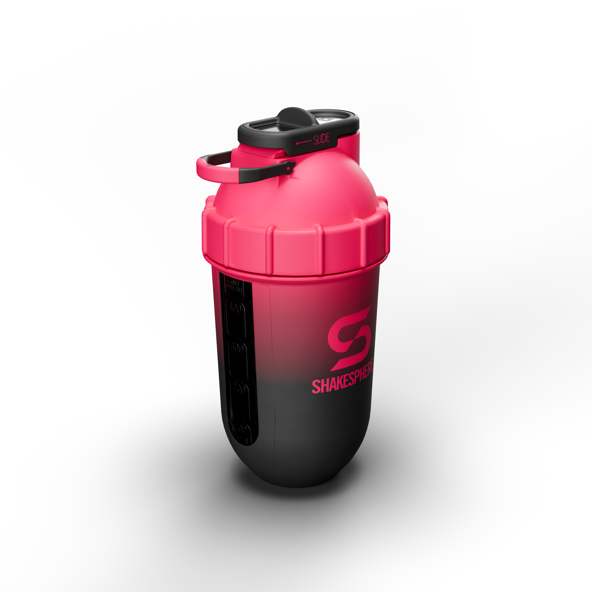 ShakeSphere Tumbler View - Ombre Pink