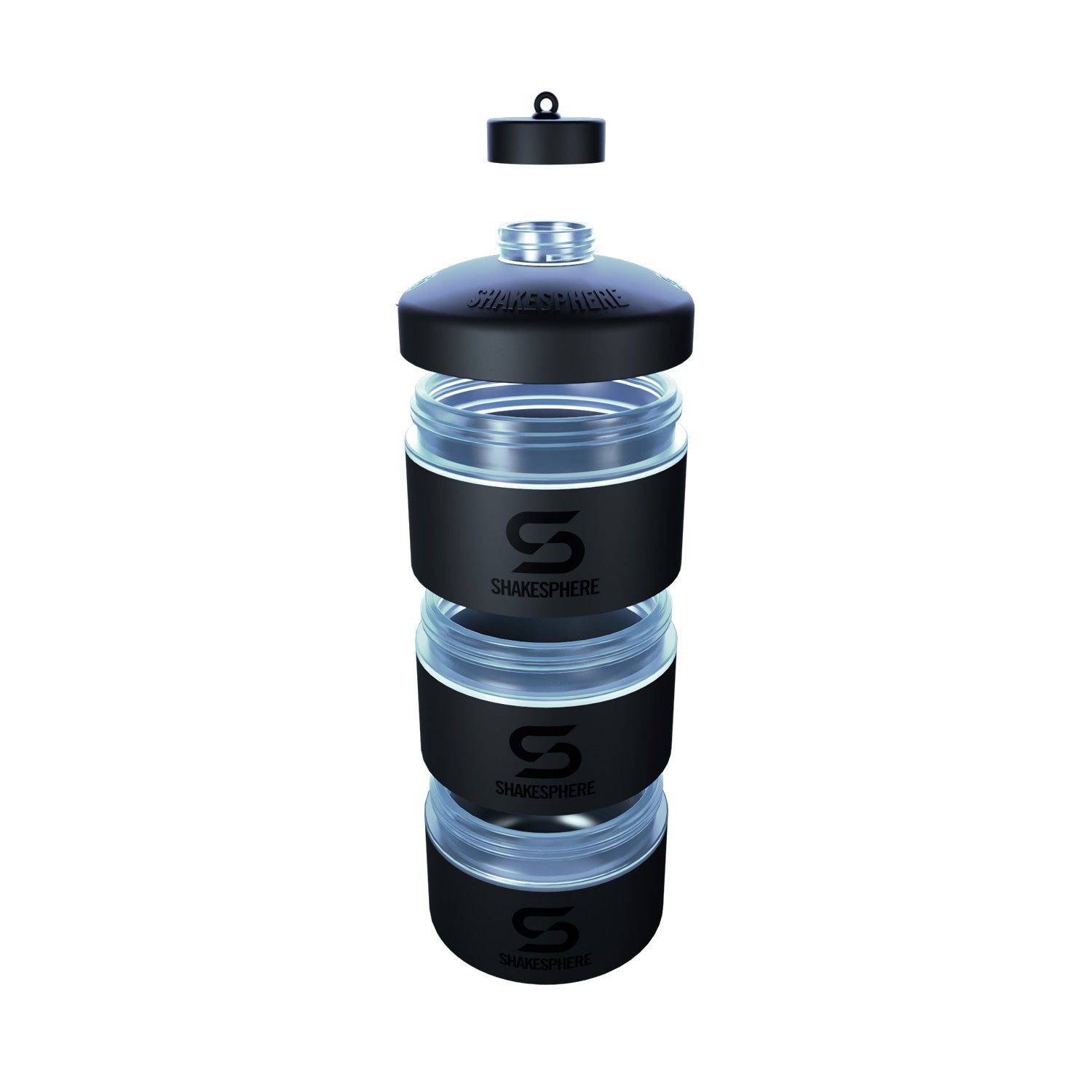 85g / 3oz ShakeSphere Stackable Storage, Cyan Blue